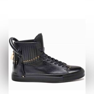🖤 Buscemi Women’s Black High Top Sneakers – Size 7
